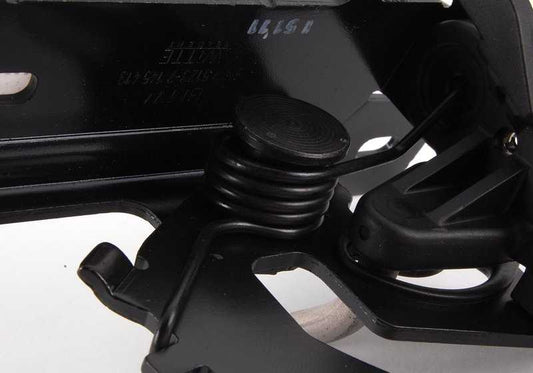 Cierre de seguridad capó delantero OEM 51237145413 para BMW E65 y E66. Original BMW.