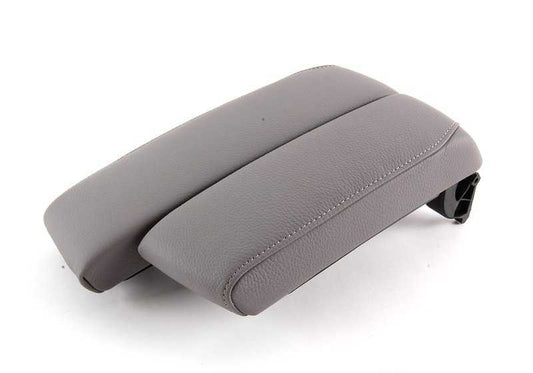 Reposabrazos central delantero gris OEM 51169133813 para BMW E90, E91, E92, E93. Compatible con modelos 316d, 316i. Original BMW.