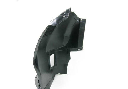 Links unterer Radabdeckung für BMW E90, E91 (OEM 51717059379). Original BMW.