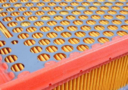 OEM air filter 13717505007 for BMW E65, E66. Compatible with 7 BMW Original Replacement models. Ideal for motor maintenance and inspection.