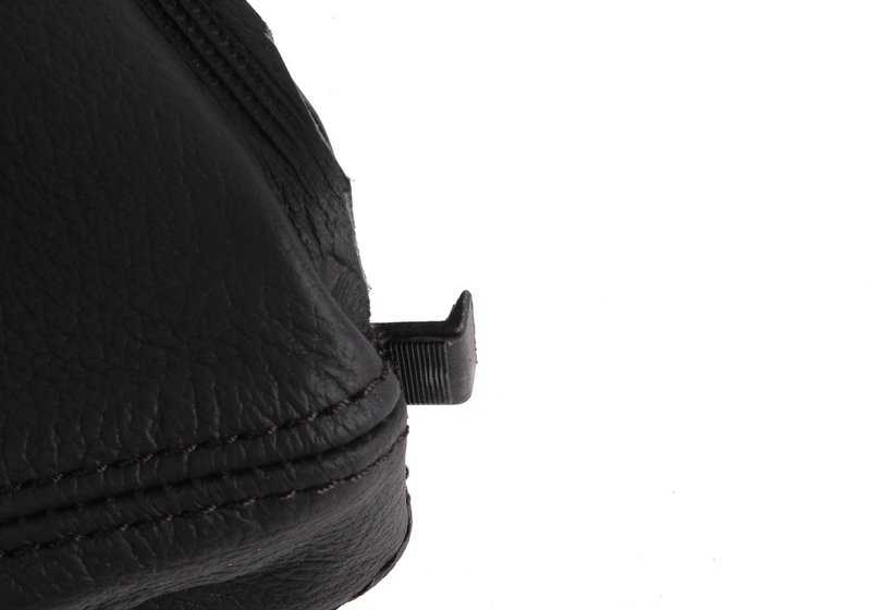 LEATHER COVER FOR HAND BRAKE lever 34408227928 FOR BMW E46. Original BMW.