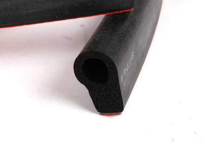 Original rubber joint OEM 54218135315 for removable roof rear glass (Hardtop) BMW E36. Original BMW.