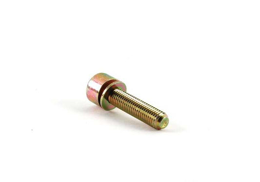 Tornillo con arandela OEM 11121312307 para BMW E26, E30 (320i, 320is, M3), E36 M3. Original BMW. Ideal para fijación del motor, compatible con modelos clásicos y deportivos.