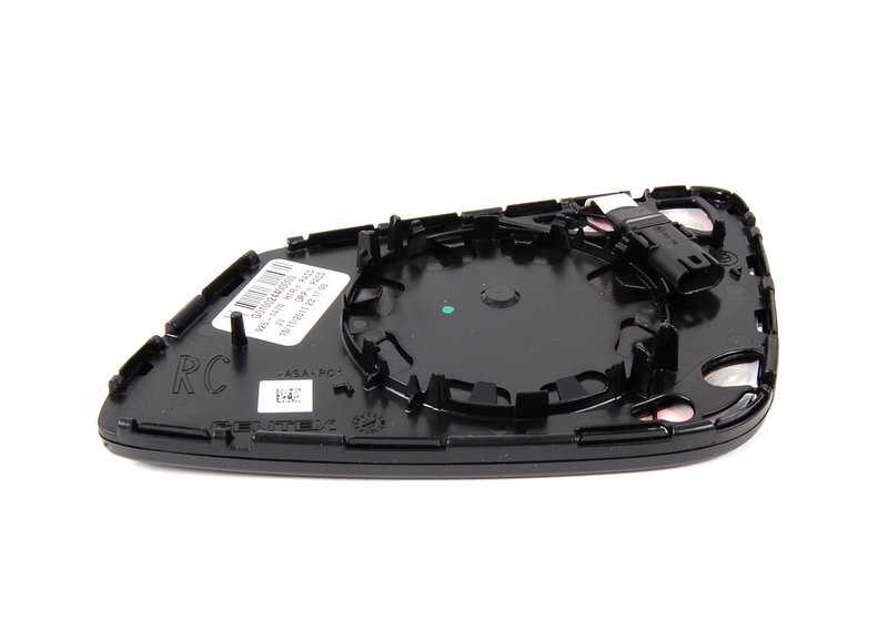 Heated Convex Mirror Glass Right for BMW E60, E60N, E61, E61N, F07, F10, F06, F12, F13, F01N, F02N (OEM 51167228612). Original BMW.