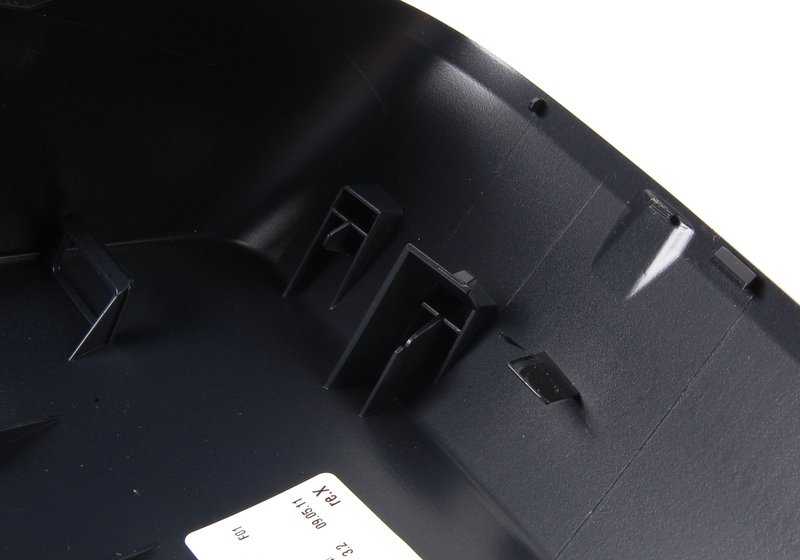 Carcasa de espejo retrovisor derecho imprimada OEM 51167187432 para BMW E60, E61, F07, F10, F11, F18, E63, E64, F06, F12, F13, F01, F02, F04. Original BMW.