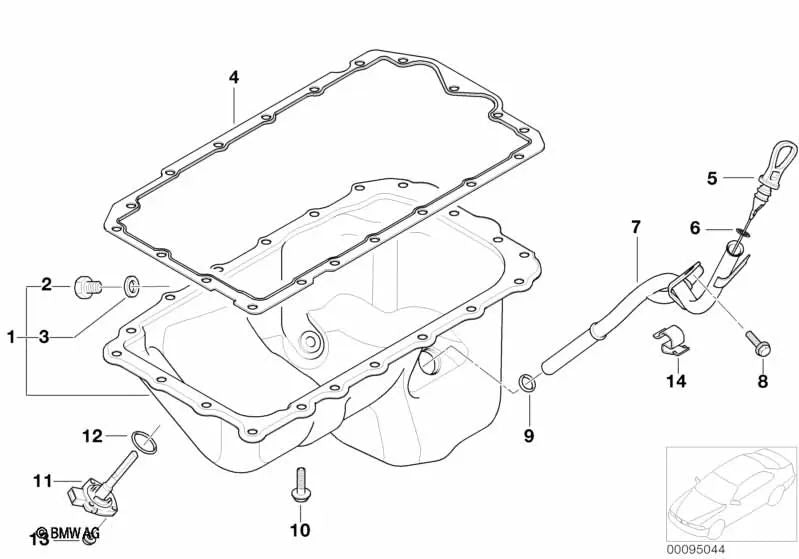 Cable clamp for BMW Series 1, E81, E82, E87, E87N, E88, F20, F20N, F21, F21N, F40, F52, Series 2, F22, F22N, F23, F23N, F44, F45, F45N, F46, F46N , F87N, U06, Série 3, E36, E46, E90, E90N, E91, E91N, E92, E92N, E93, E93N, F30, F30N, F31, F31N, F34,
