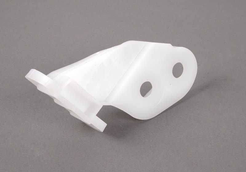 Soporte lateral derecho OEM 51118195296 para BMW E46. Pieza original para kit aerodinámico M y variantes de revestimiento delantero. Compatible solo con BMW E46. Original BMW.