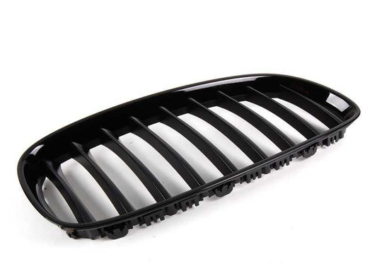 Parrilla decorativa delantera derecha negro brillo OEM 51712150252 para BMW Z4 E89. Original BMW.