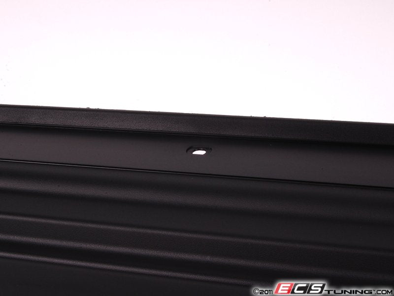 Moldura de umbral lateral izquierda negra OEM 51711491057 para MINI R50 One D, R53 Cooper S… y más. Original MINI.