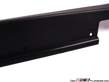 Moldura de umbral lateral izquierda negra OEM 51711491057 para MINI R50 One D, R53 Cooper S… y más. Original MINI.