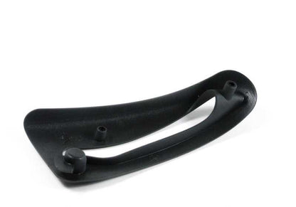 Embellecedor salida cinturón derecho OEM 51438176286 para BMW E36 {318i, 320i}. Color gris. Original BMW.