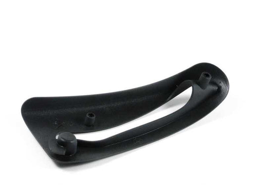 Embellecedor salida cinturón derecho OEM 51438176286 para BMW E36 {318i, 320i}. Color gris. Original BMW.