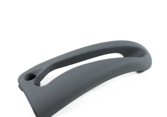 Embellecedor salida cinturón derecho OEM 51438176286 para BMW E36 {318i, 320i}. Color gris. Original BMW.
