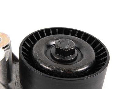 Tensor de correa con soporte OEM 11281407520 para BMW Serie 5 E39. Original BMW.