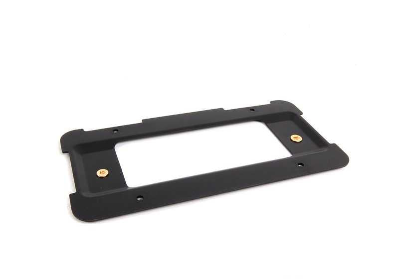 Soporte porta matrícula OEM 51188238061 para BMW E46, E60, E61, E53, E85, E86, MINI R50, R52, R53. Original BMW.