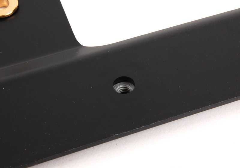 Soporte porta matrícula OEM 51188238061 para BMW E46, E60, E61, E53, E85, E86, MINI R50, R52, R53. Original BMW.