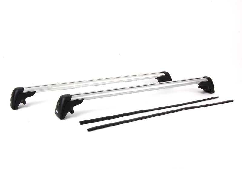 Barras de techo (portaequipajes) OEM 82710415052 para BMW E61, E61N. Original BMW.