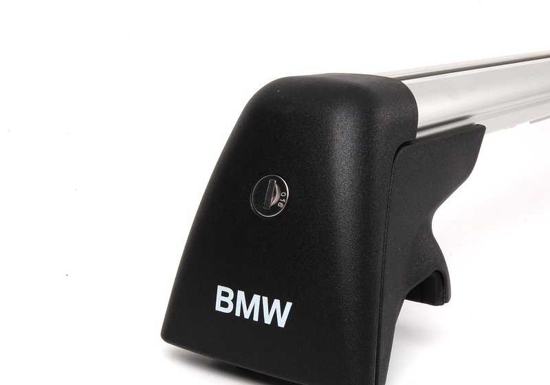 Barras de techo (portaequipajes) OEM 82710415052 para BMW E61, E61N. Original BMW.