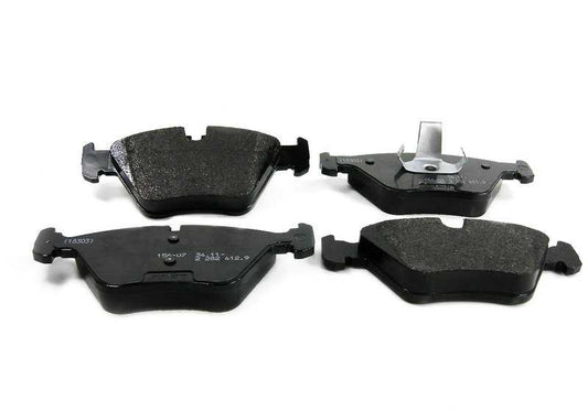 Set di pastiglie dei freni senza amianto OEM 34112282416 per BMW E46 M3 (BL93, BR93). BMW originale.