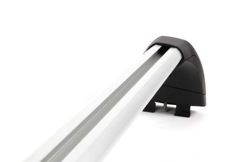 OEM roof bars 82712150092 for BMW F10 and F10N. Compatible with holders, carriers and chests. Anti -theft system included. Original BMW.