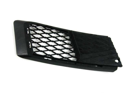 Teilweise geöffnetes linker Vordergitter OEM 51117154719 für BMW E92 und E93. Original BMW.