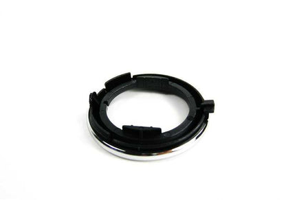 Soporte interruptor airbag cromado OEM 51162497678 para BMW E36 y Z3. Pieza original BMW.