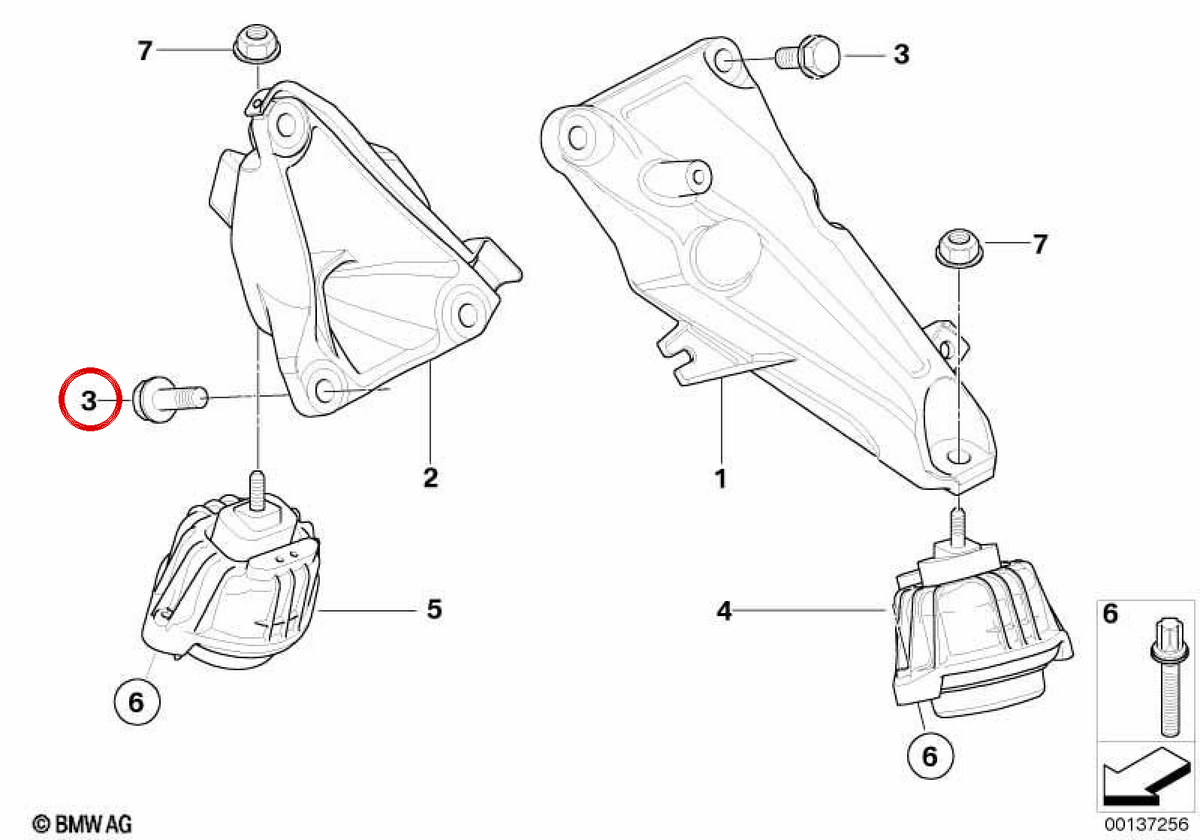 ASA ASA M10X35 OEM 22116769558 per BMW E81, E82, E87, E88, E46, E90, E91, E92, E93, E60, E61, F07, F10, F11, F06, F12, F13, F01, F02, E84, E71, E71, E71, E71, e71 E71, E71, E71, E71. BMW originale.