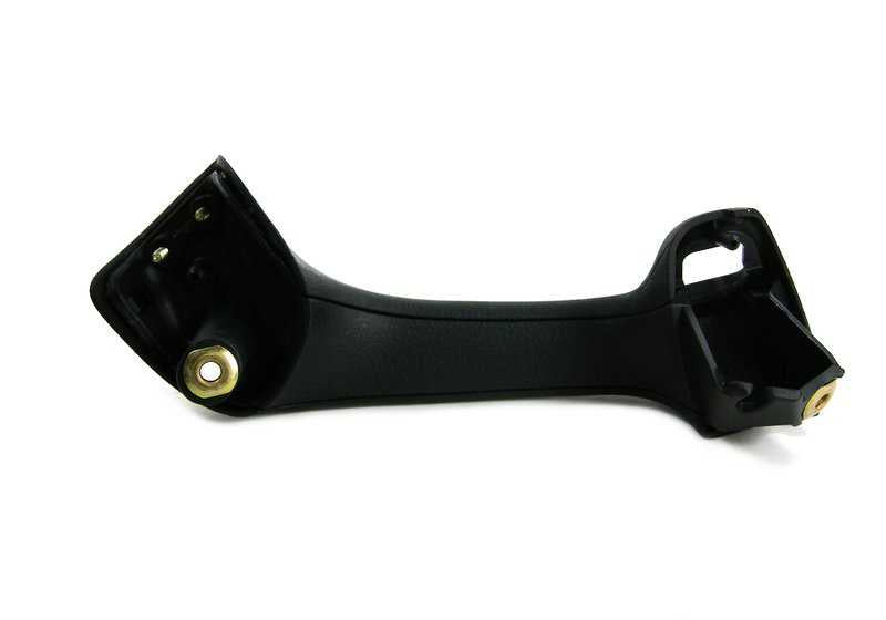 Maneta interior puerta derecha negra OEM 51418190324 para BMW E36 316i, 318tds (todos los modelos compatibles). Original BMW.
