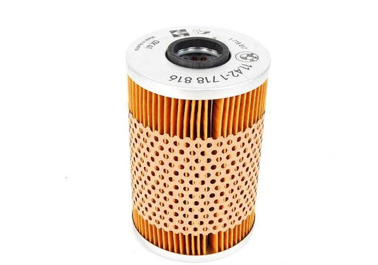 Filtro de aceite OEM 11429063138 para BMW E12, E23, E24, E28, E32, E34 (todos los modelos compatibles). Recambio original BMW.