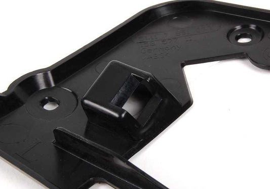 Soporte de faro antiniebla izquierdo OEM 51117891397 para BMW E90, E91. Original BMW.