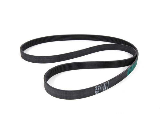 Correa poli V (Keilrippenriemen) OEM 11287628653 para BMW E82, E88, E90, E91, E92, E93, E60, E61, E84. Original BMW.