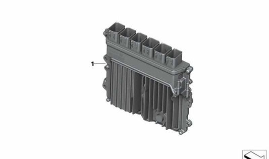 Unidad de control motor DDE OEM 13617100385 para BMW G60, G61, G70, G05, G06, G07. Compatible con modelos 540d, 740d, X5 xDrive30d. Electrónica original BMW.