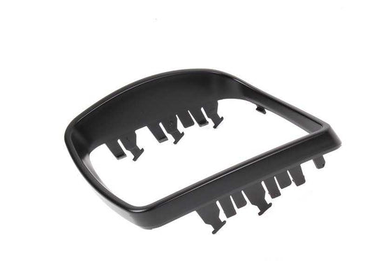 OEM 51167002319 Bague de rétention gauche pour BMW X5 E53 dans la couleur de Glanzschwarz. BMW d'origine.