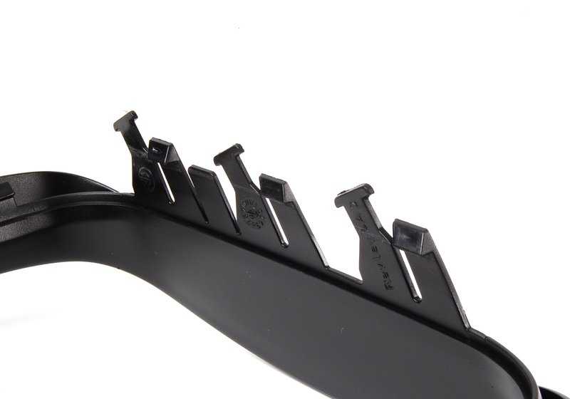 OEM 51167002319 Bague de rétention gauche pour BMW X5 E53 dans la couleur de Glanzschwarz. BMW d'origine.