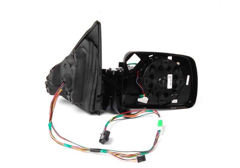 Espejo retrovisor derecho (sin cristal, calefactable) OEM 51167039926 para BMW E53. Original BMW.