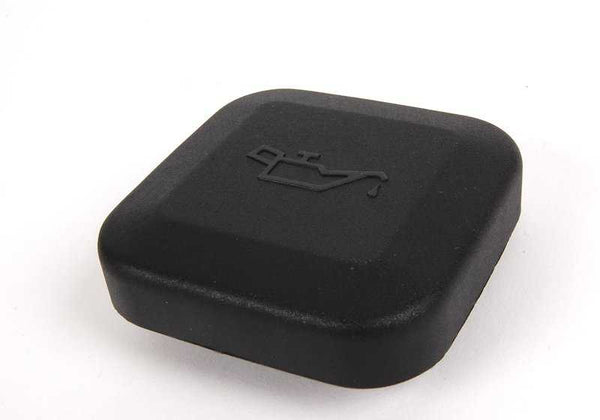 Tapa de aceite motor OEM 11121743294 para BMW E30, E36, E46, E34, E39, E38, E53, Z3. Recambio original BMW.