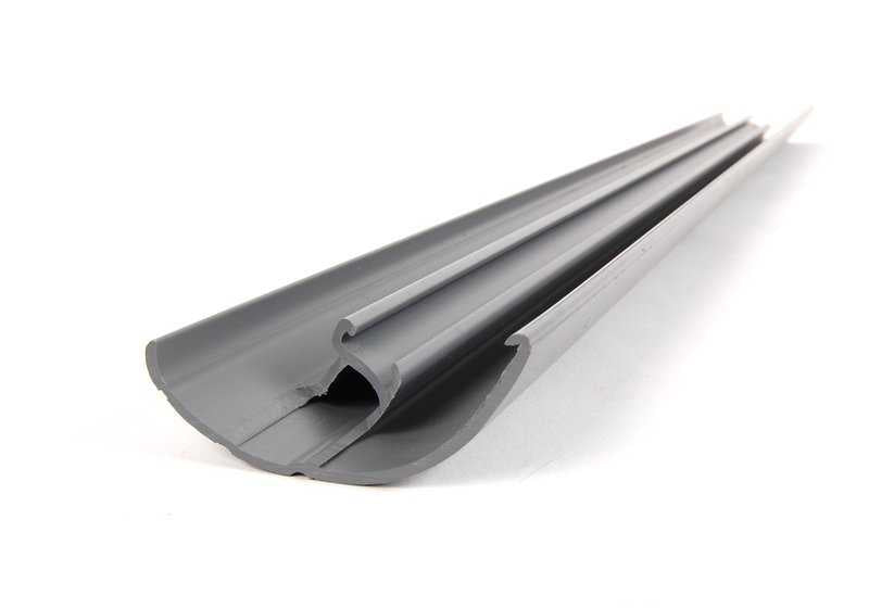 Embellecedor entrada puerta delantera gris OEM 51478204005 para BMW Serie 5 E39. Original BMW.