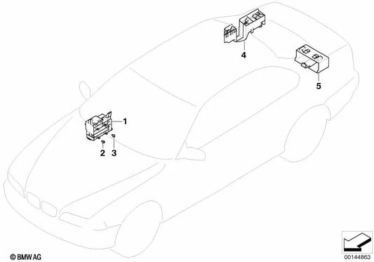 Suporte ao módulo para BMW X5 E53 (OEM 61358379122). BMW original.