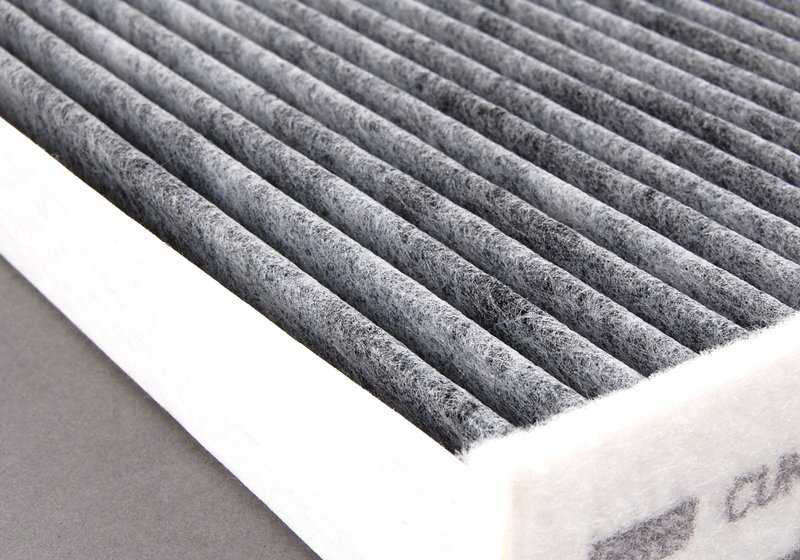 Filtro de habitáculo con carbón activo OEM 64319195194 para BMW E85, E86, E89. Original BMW.