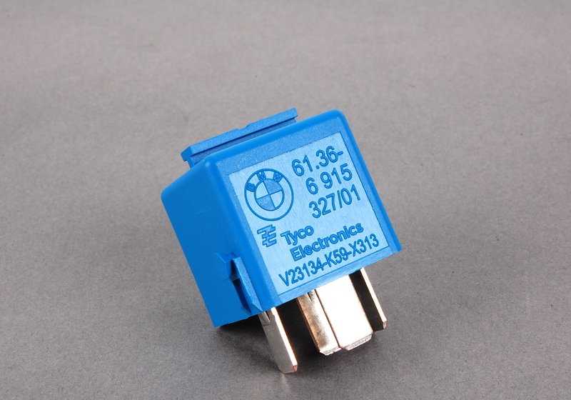 Relé para BMW Serie 1 E81, E82, E87, E88, F20, F21; Serie 3 E36, E46, E90, E91, E92, E93, F30, F31, F35; Serie 4 F82; Serie 5 E39, E60, E61, F07, F10, F11; Serie 6 E63, E64, F06, F12, F13; Serie 7 E38, E65, F01, F02, F04; i I01; X1 E84; X3 E83; X5 E53, E7
