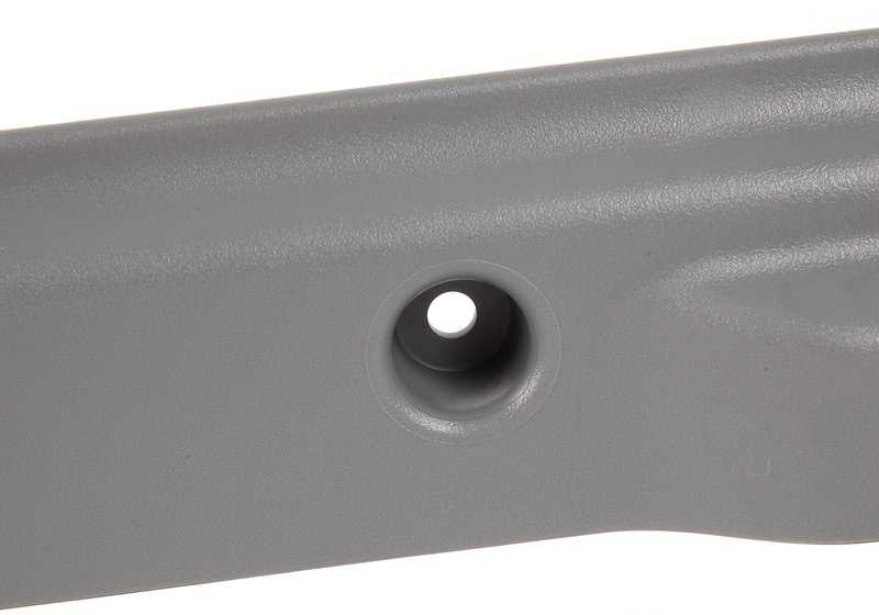 Tapa embellecedora gris OEM 52108217314 para BMW Serie 5 E39 y Serie 7 E38. Pieza original BMW.