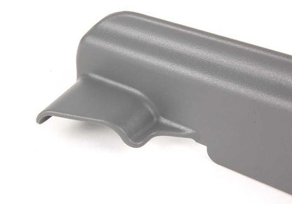 Tapa embellecedora gris OEM 52108217314 para BMW Serie 5 E39 y Serie 7 E38. Pieza original BMW.