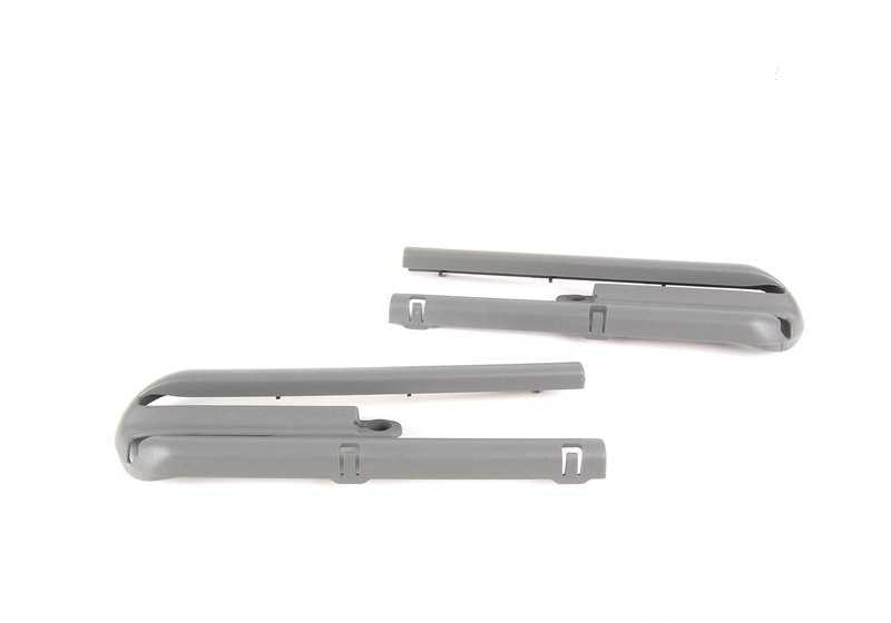 Tapa embellecedora gris OEM 52108217314 para BMW Serie 5 E39 y Serie 7 E38. Pieza original BMW.