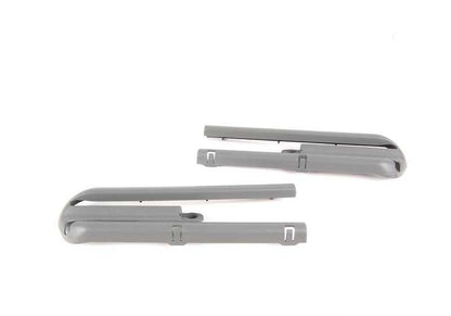 Tapa embellecedora gris OEM 52108217314 para BMW Serie 5 E39 y Serie 7 E38. Pieza original BMW.