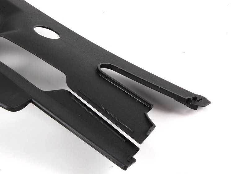 Conducto de aire izquierdo OEM 51711970031 para BMW E31. Original BMW.