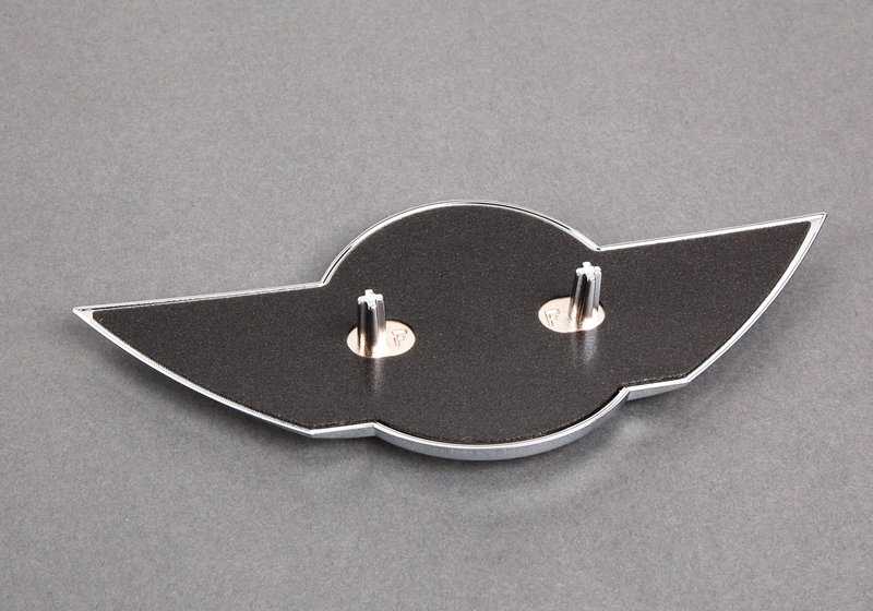 Emblema delantero OEM 51147026184 para MINI R50, R52, R53 (2000-2008). Original MINI.