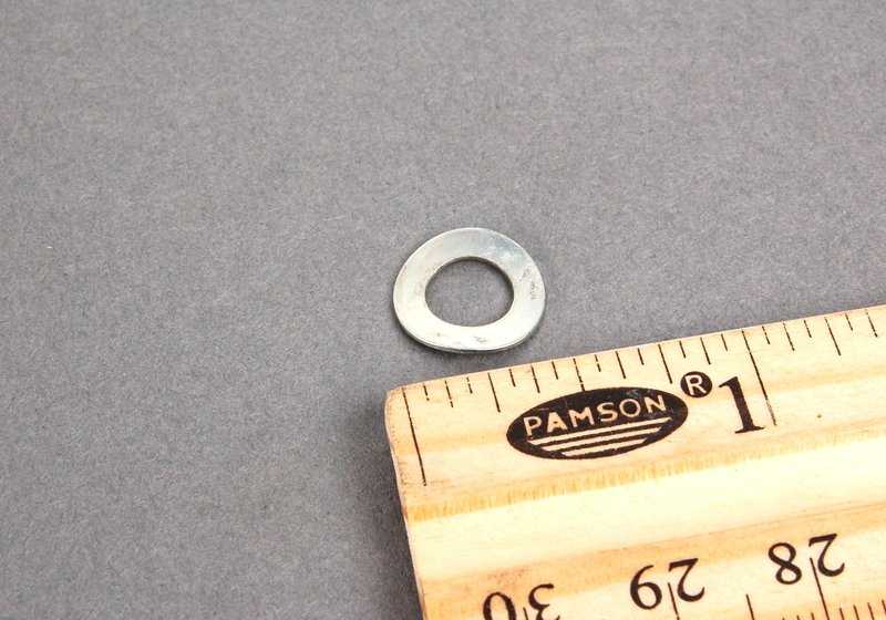 Elastic washer OEM 23317545770 for BMW E87, E36, E46, E34, E39, E38, E31, Z3, E85, E52. Original BMW.