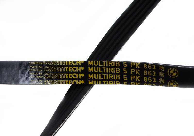 Correa Poly V (Keilrippenriemen) OEM 11281437450 für BMW E36, E46, E39, E38, E53, Z3. Original BMW.