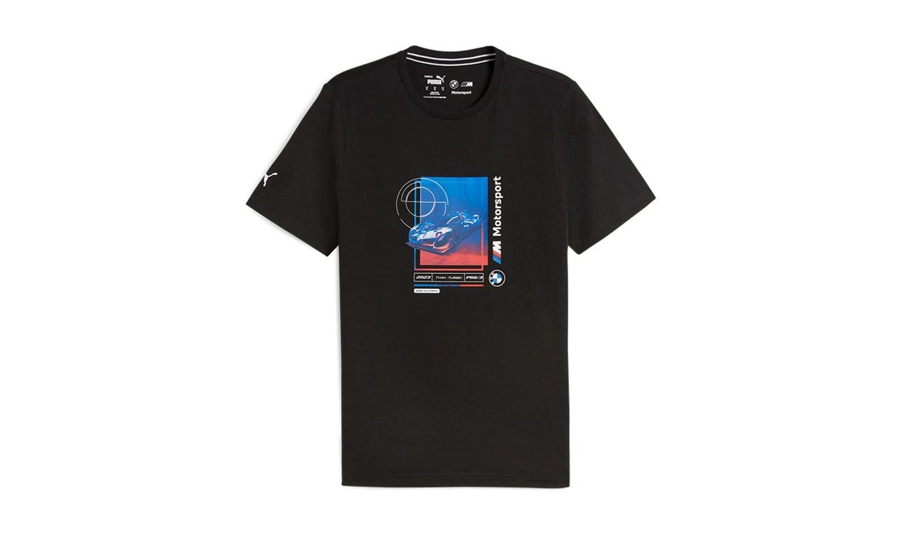 Camiseta gráfica BMW Motorsport talla M OEM 62415801M para PUMA. Válido para BMW.