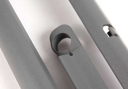 Tapa embellecedora gris OEM 52108217314 para BMW Serie 5 E39 y Serie 7 E38. Pieza original BMW.